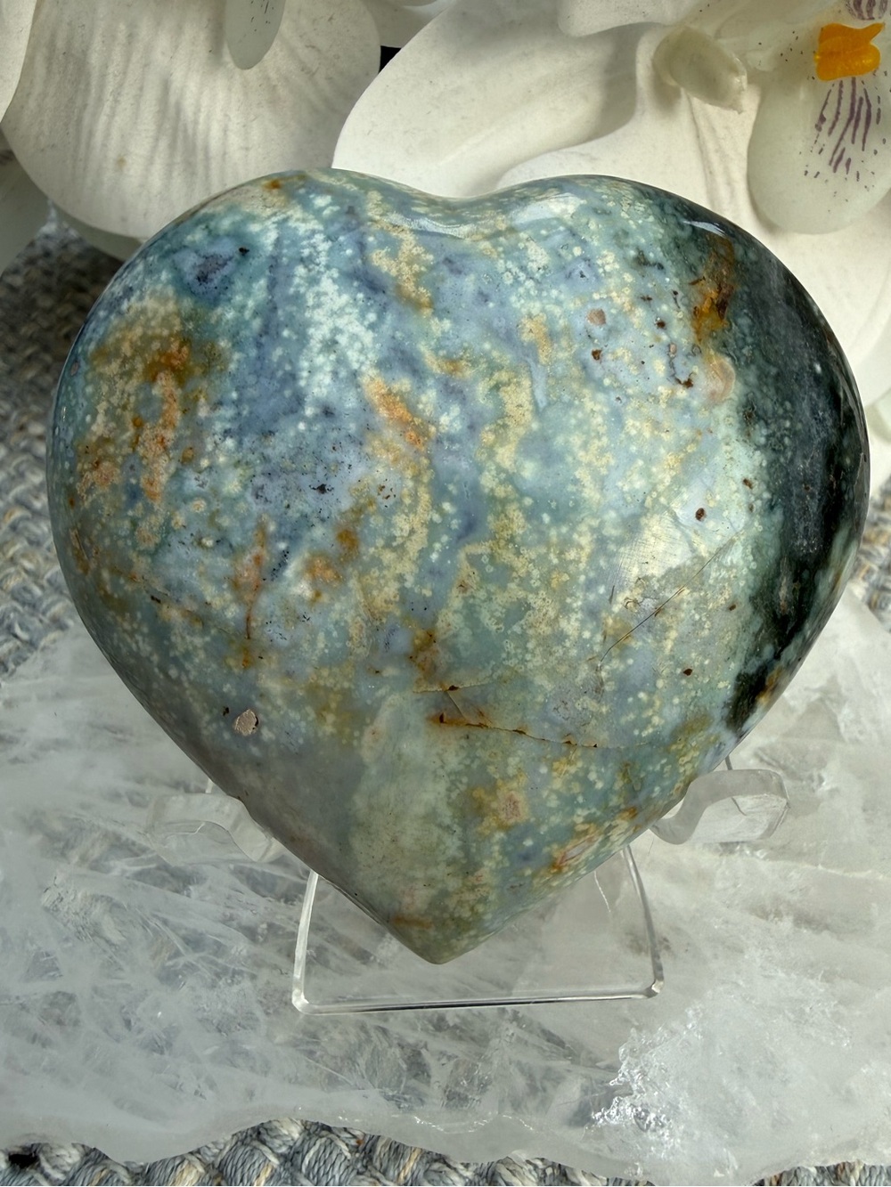 Ocean Jasper Heart